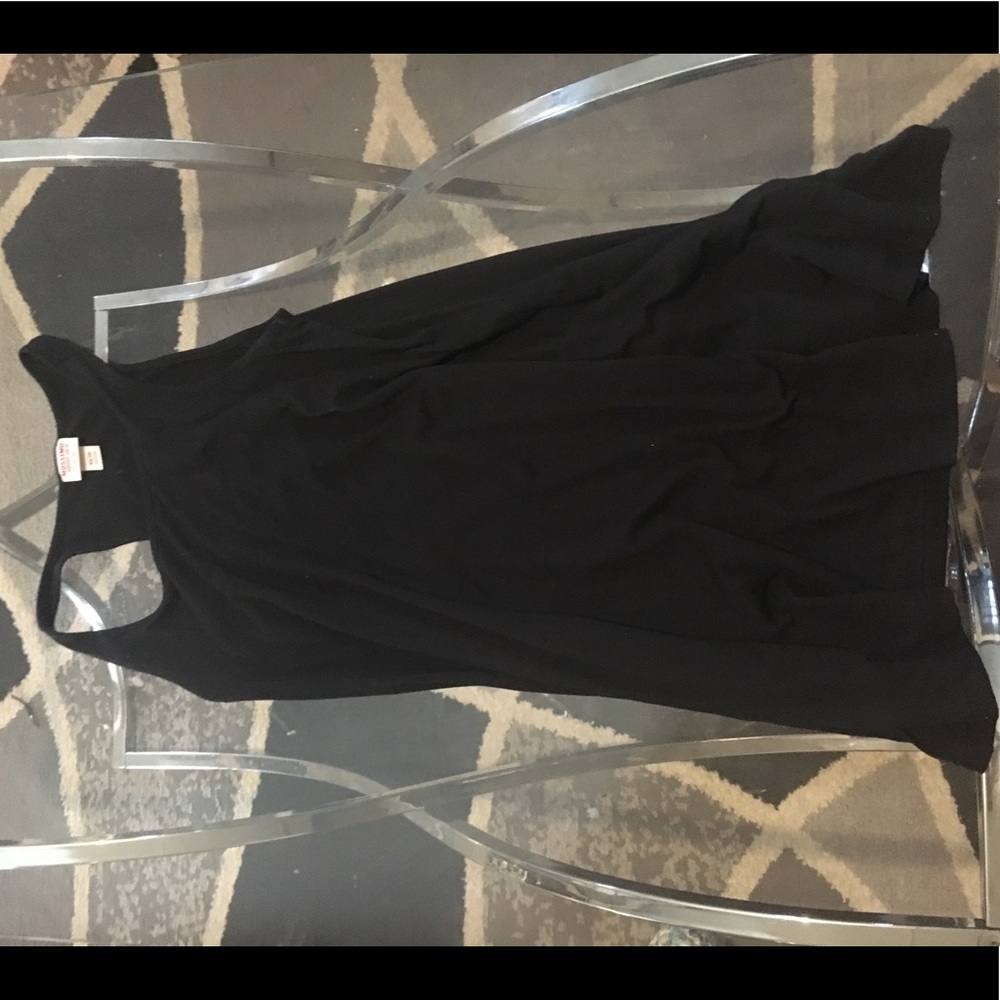 Black sun dress